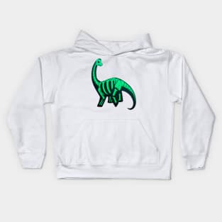 Skelly Green Kids Hoodie